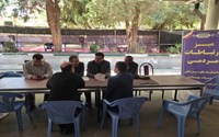 برپایی میز ارتباطات مردمی دانشگاه علوم پزشکی استان در مصلای ارومیه